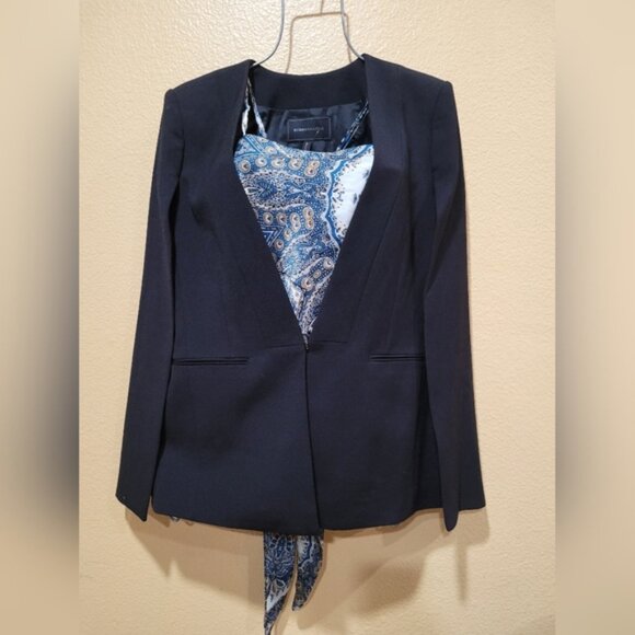 Bcbgmaxazria blazer cape jacket - Picture 3 of 9